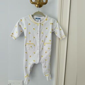 Jacadi long-sleeved lemon bodysuit, size 3 months